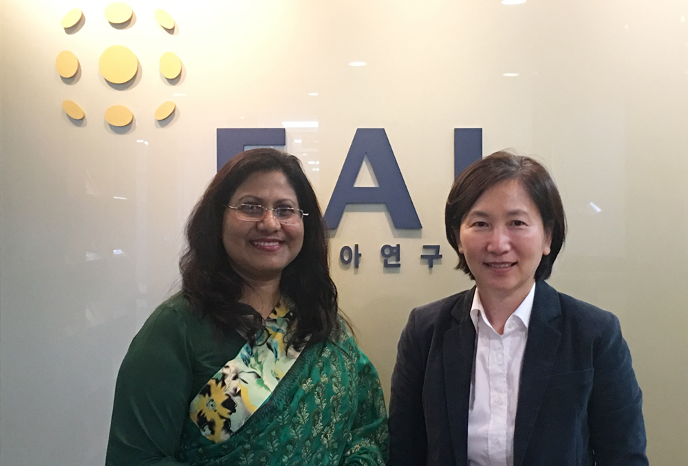 Meeting with Ms. Abida Islam, Bangladeshi Ambassador to the ROK