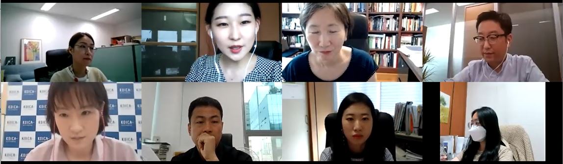 A webinar on ‘Support for Good Governance in Korea through Development Cooperation’ 