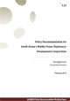 Policy Recommendation for South Korea’s Middle Power Diplomacy: Development Cooperation